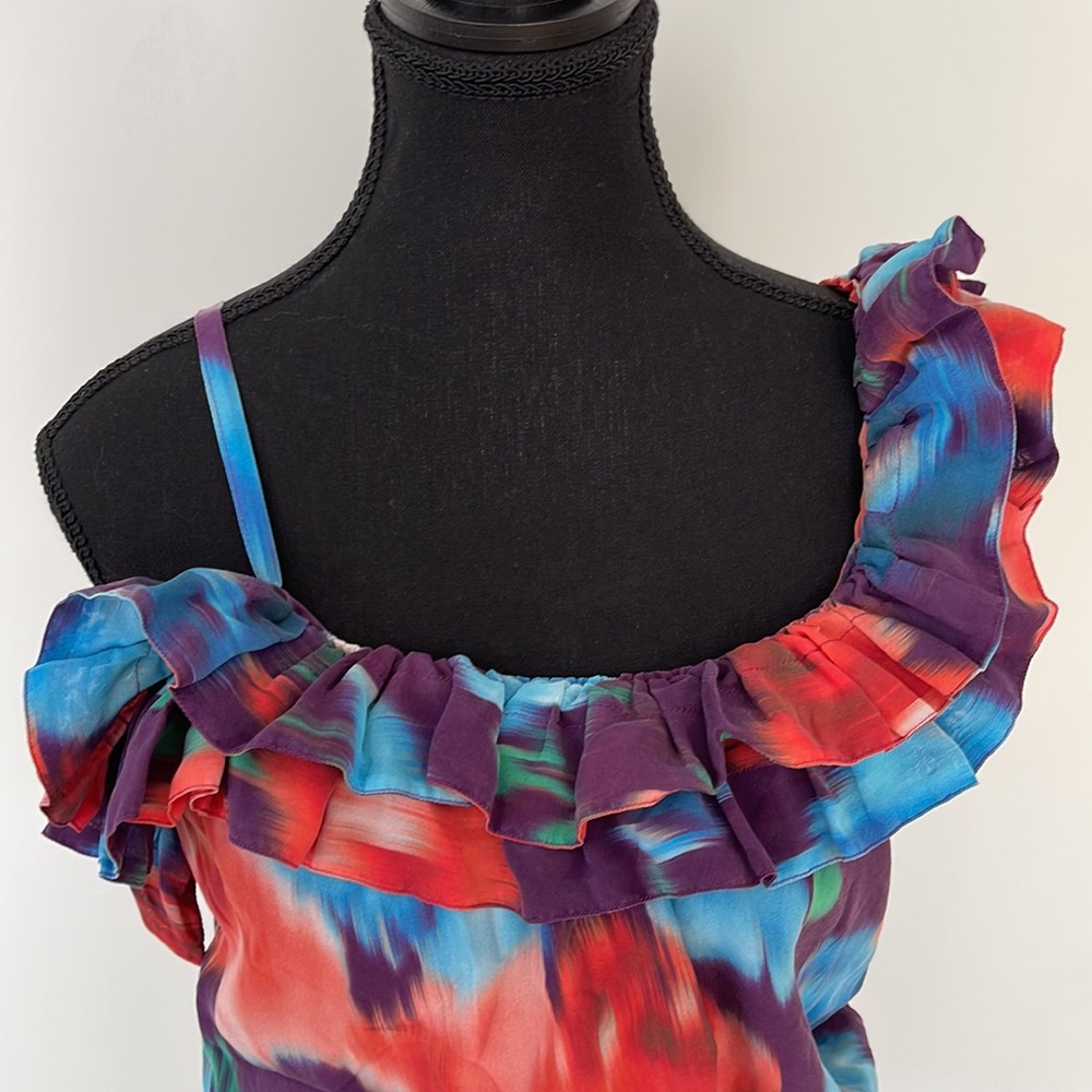 Bebe multi colored top - Picture 4 of 6